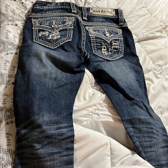 Miss me and Rock revival capris and rock revival jeans. Brand new jeans. Size27s - Picture 8 of 8